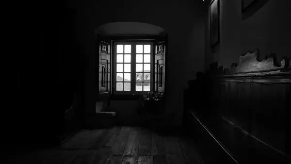 opened window panel