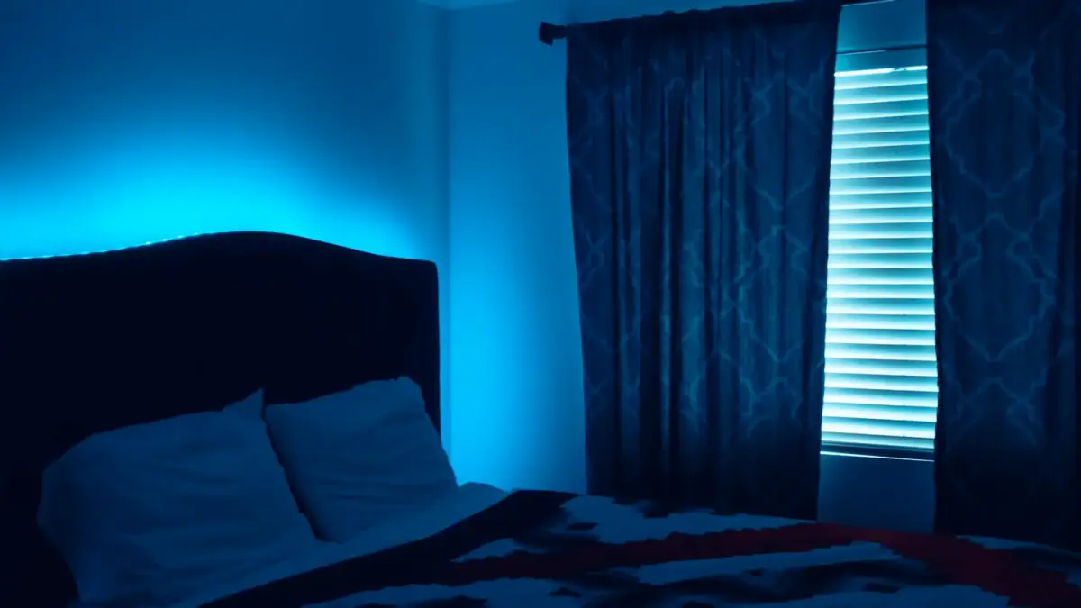 white pillow on bed near window