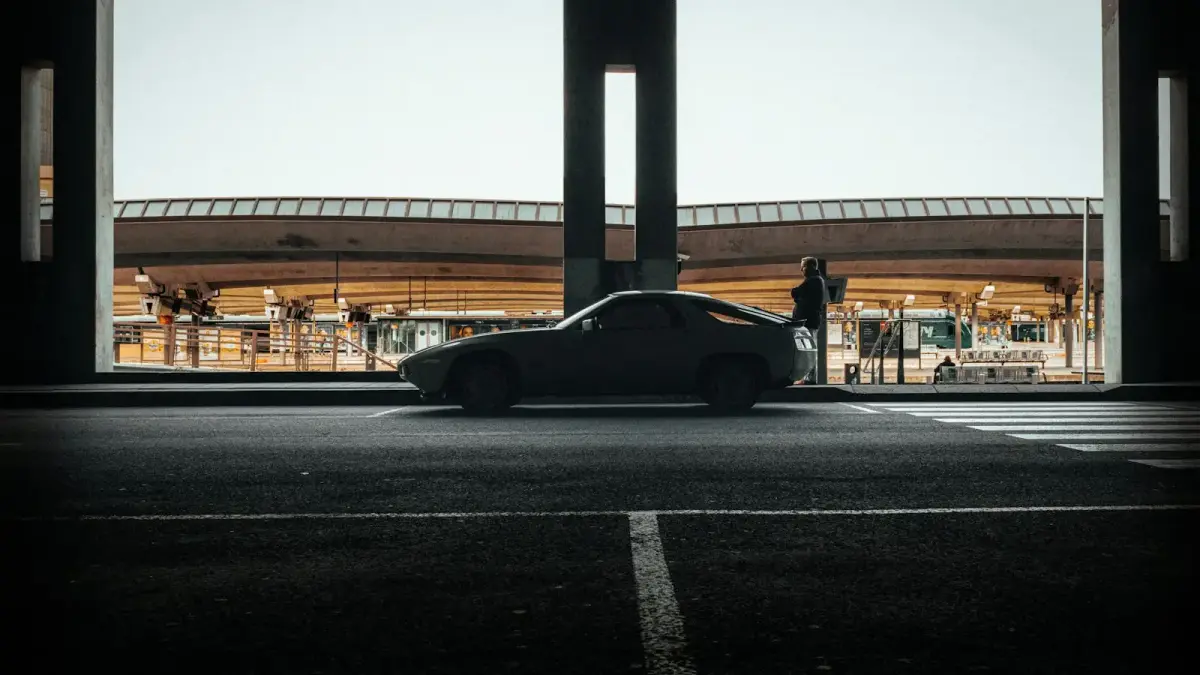 black coupe on road during daytime