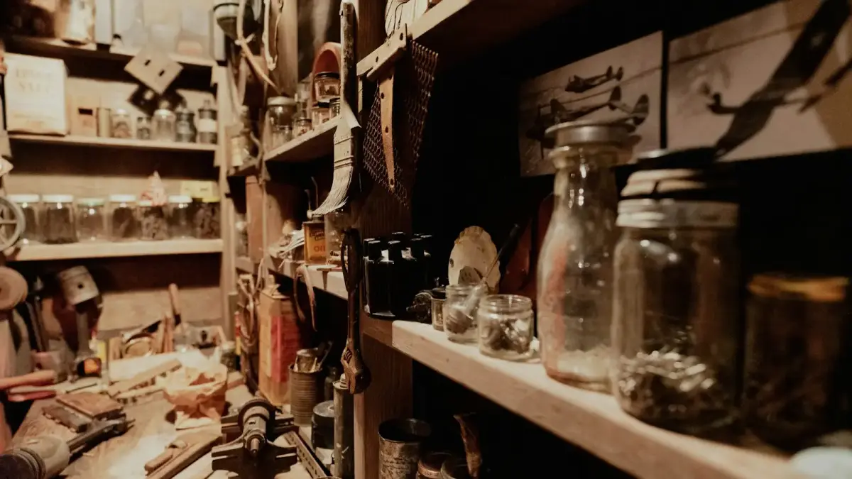 a room filled with lots of different types of items