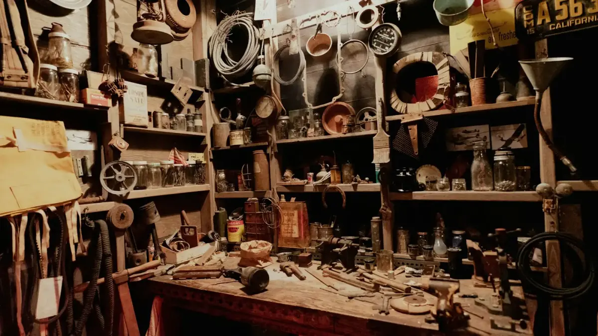 a room filled with lots of different types of items